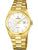 Festina Klassik F20555/2 Herren • Goldenes Edelstahlarmband • Mineralglas mit Datum