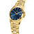 Festina Classics F20555/4 Men's Watch • Elegant Gold Design • Blue Dial