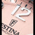 Festina Boyfriend F20603/7 Women's Watch • Pink Dial with Crystals • High-Quality Stainless Steel