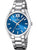 Festina Boyfriend F20622/5 Damenuhr Blau • Mineralglas • Edelstahl-Gliederarmband