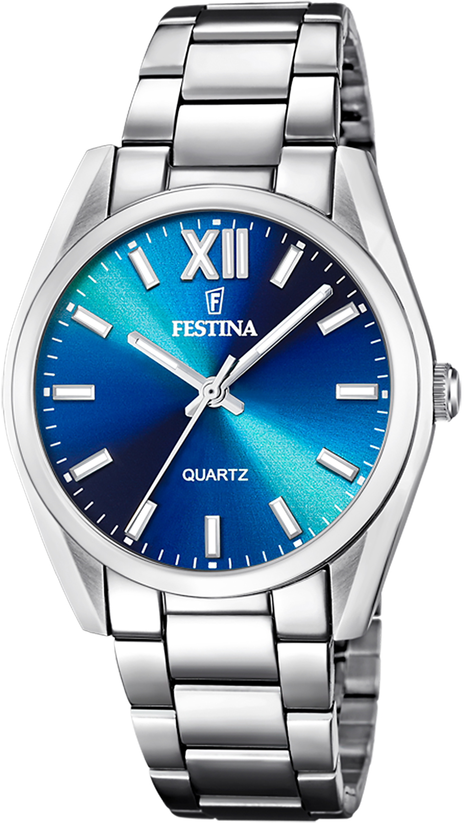 Festina Boyfriend F20622/i Women's Watch • Blue Dial • Stainless Steel