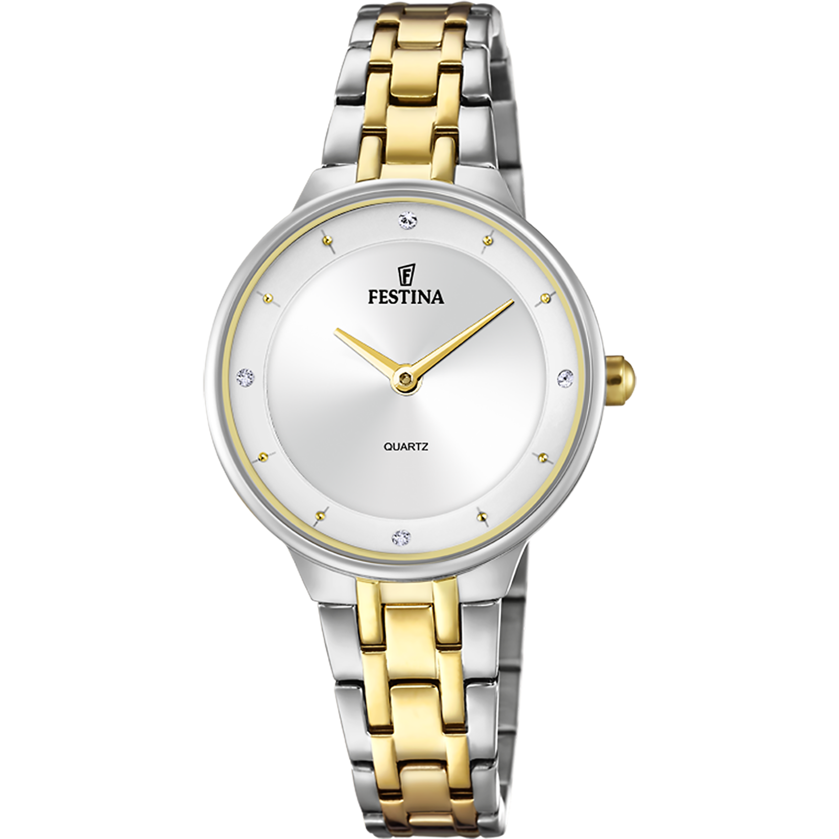 Festina Mademoiselle F20625/1 Damenuhr Silber • Mineralglas • Quarzwerk