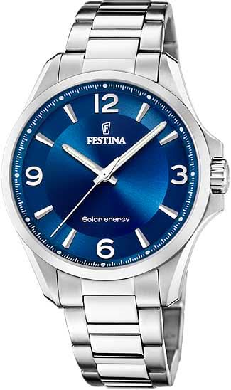 Festina Mademoiselle F20656/2 Women's Watch • With Crystals • Blue