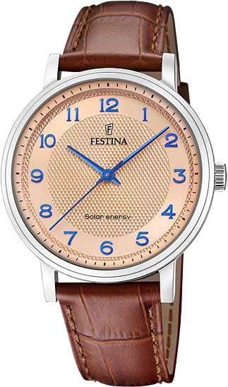 Festina Solar Energy F20660/2 Men's Watch • Solar • Stainless Steel