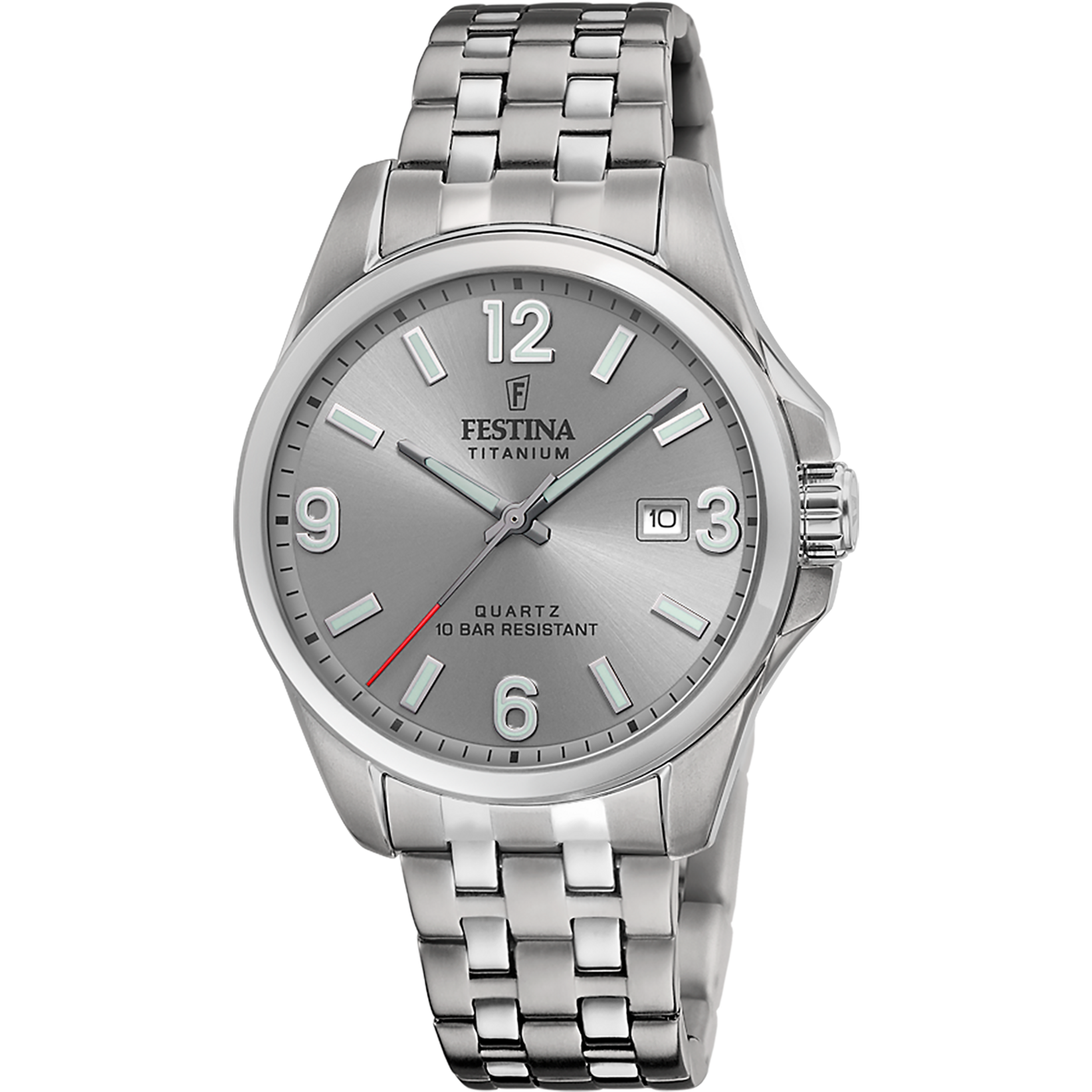 Festina F20696/2 Herrenuhr • Titanium • 10 ATM