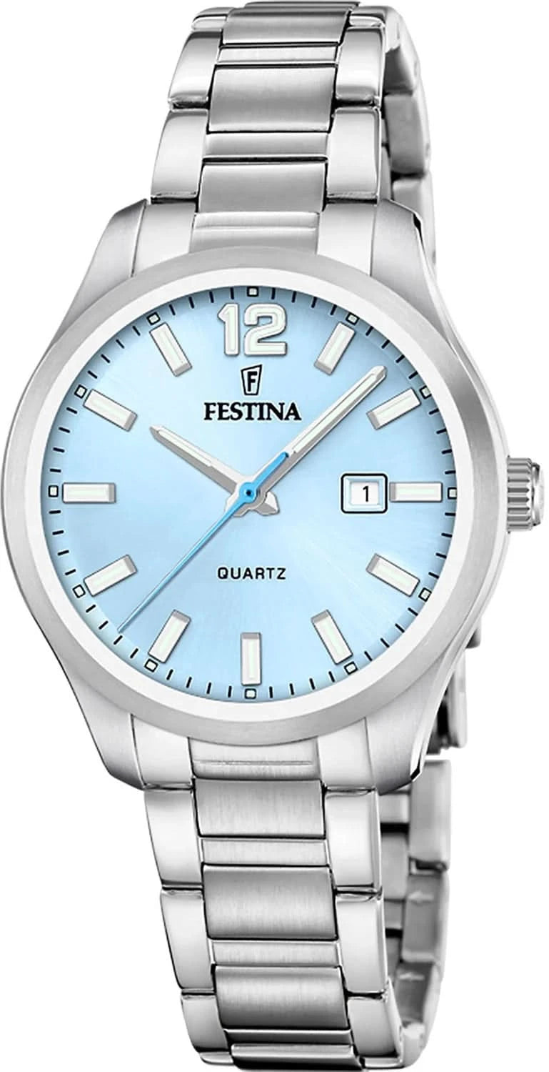 Festina Classics F20737/3 Women's Watch • Blue • Stainless Steel