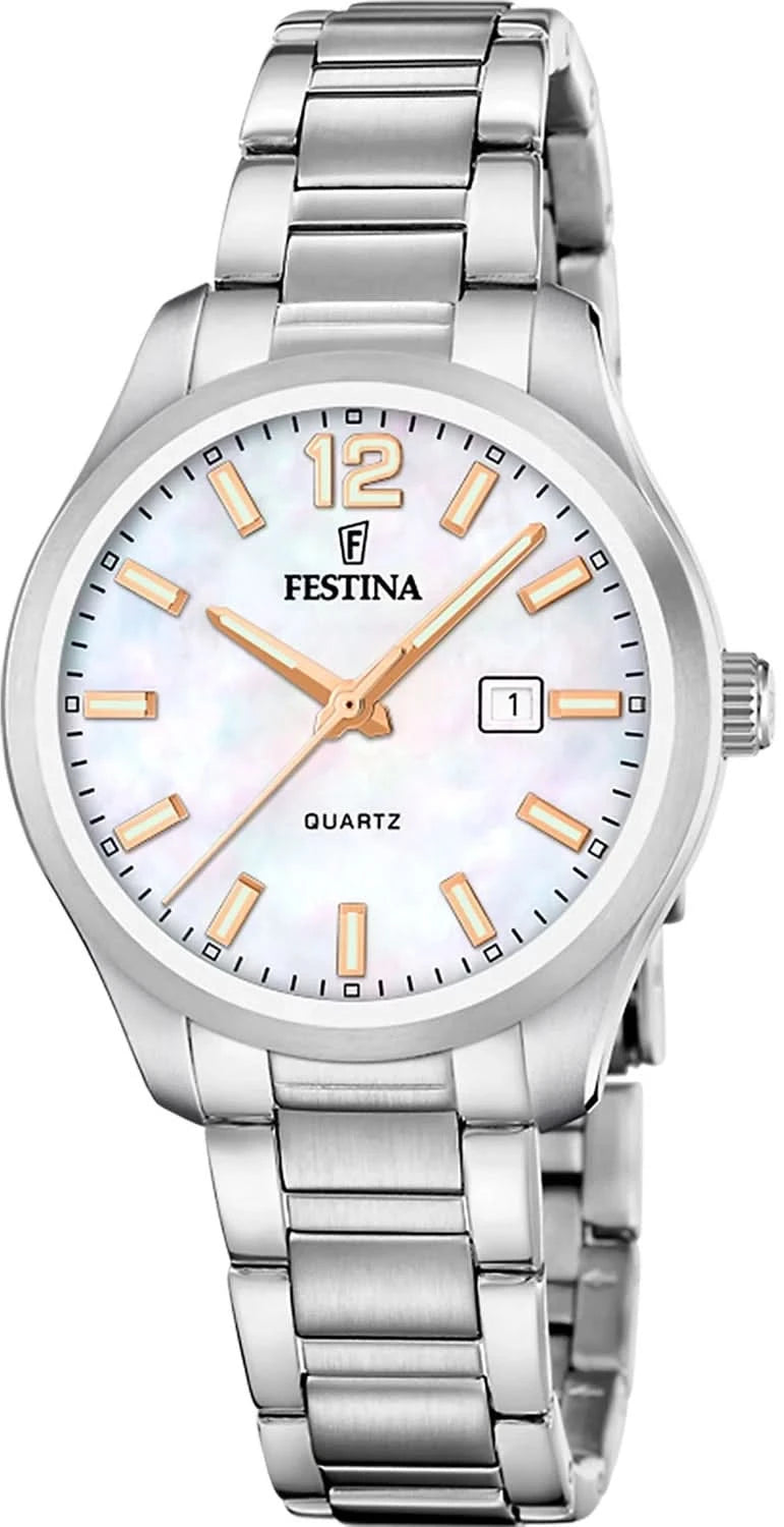 Festina Automatic F20737/6 Women's Watch • Skeleton Dial • Sapphire Crystal