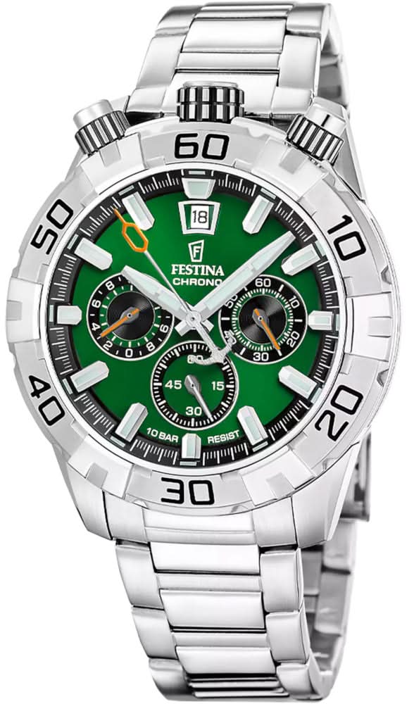 Festina The Originals F20743/2 Men's Watch • Bullhead • Steel