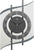 AMS Wall Clock 45x29 cm Metal, Glass • Modern Design • Radio-controlled
