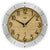 AMS Wall Clock 31 cm Ø Beech • Radio-Controlled Movement • Made in Germany