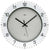 AMS Wall Clock 42 cm Ø Plastic • Radio Controlled • Precise Time