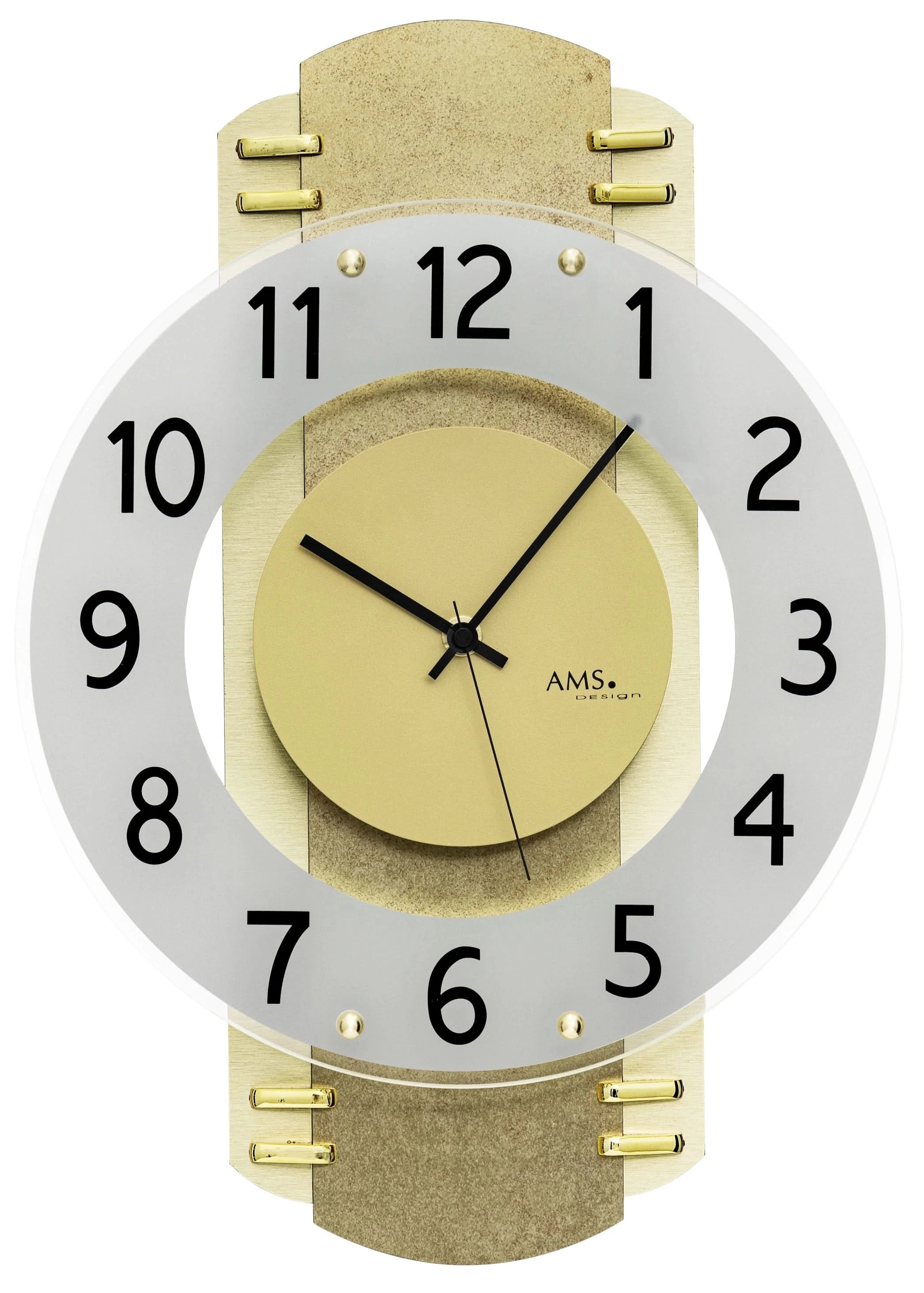 AMS Wall Clock Radio-Controlled • Modern Design