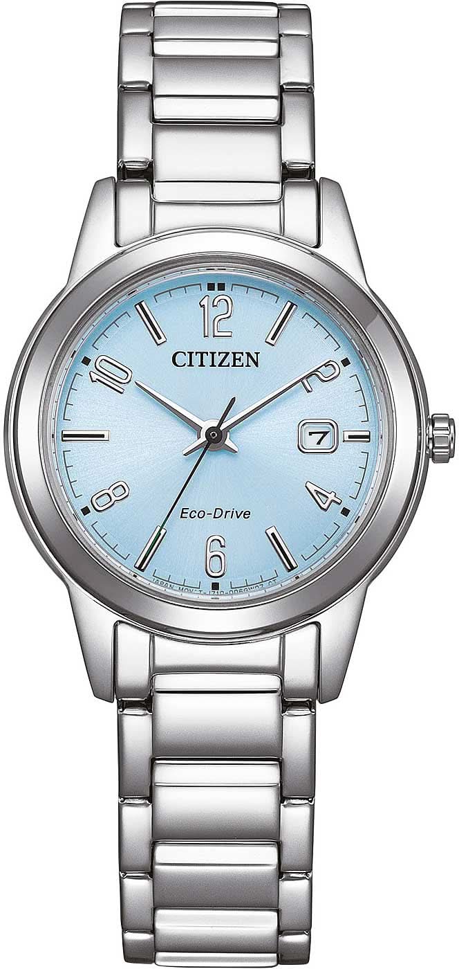 Citizen Eco-Drive FE1241-71L Ladies' Watch • Eco-Drive Solar Powered • Stainless Steel