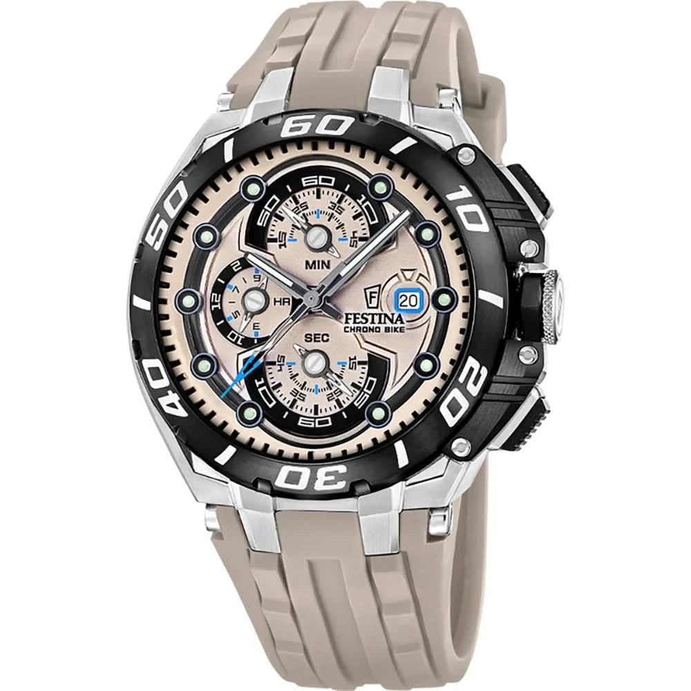 Festina Chrono Bike F20755/2 Men's Watch • 20 ATM • Sporty Chronograph