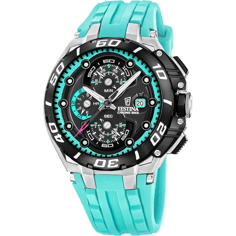 Festina Chrono Bike F20755/7 Men's Watch • 20 ATM • Chrono