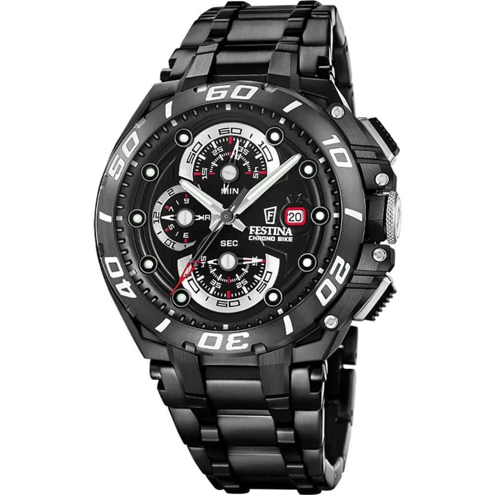 Festina Chrono Bike F20756/1 Men's Watch • Sapphire Crystal • 20 ATM