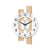 AMS F5874 Wall Clock Beech • Radio-Controlled • Satinized Mineral Glass