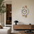 AMS F5874 Wall Clock Beech • Radio-Controlled • Satinized Mineral Glass