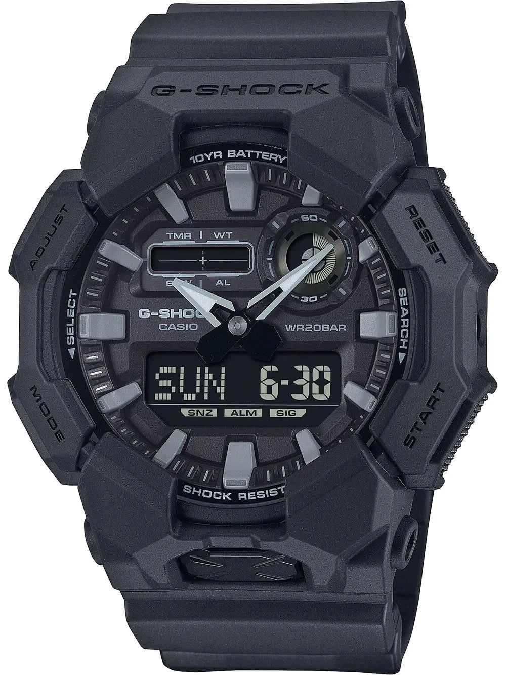 Casio G-Shock GA-010-1A1ER Men's Watch • 10-Year Battery • Carbon Core Guard