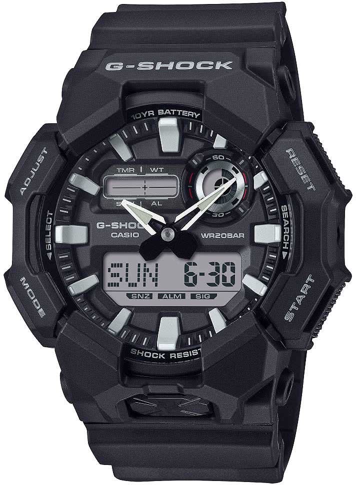 Casio G-Shock GA-010-1AER Men's Watch • 10-Year Battery • Carbon Core Guard