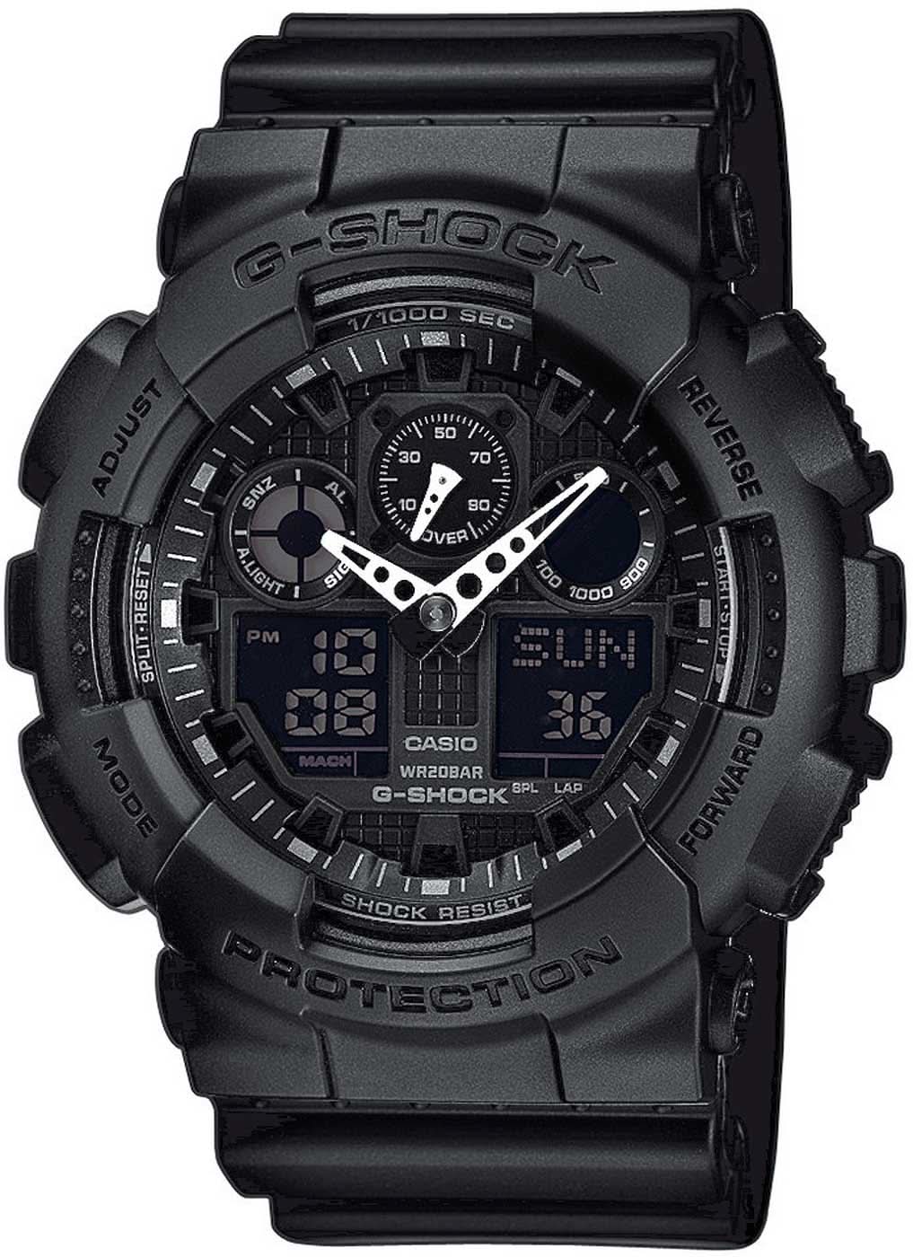 Casio G-Shock GA-100-1A1ER Men's Watch • Extreme Shock Resistance • 20 Bar Water Resistant