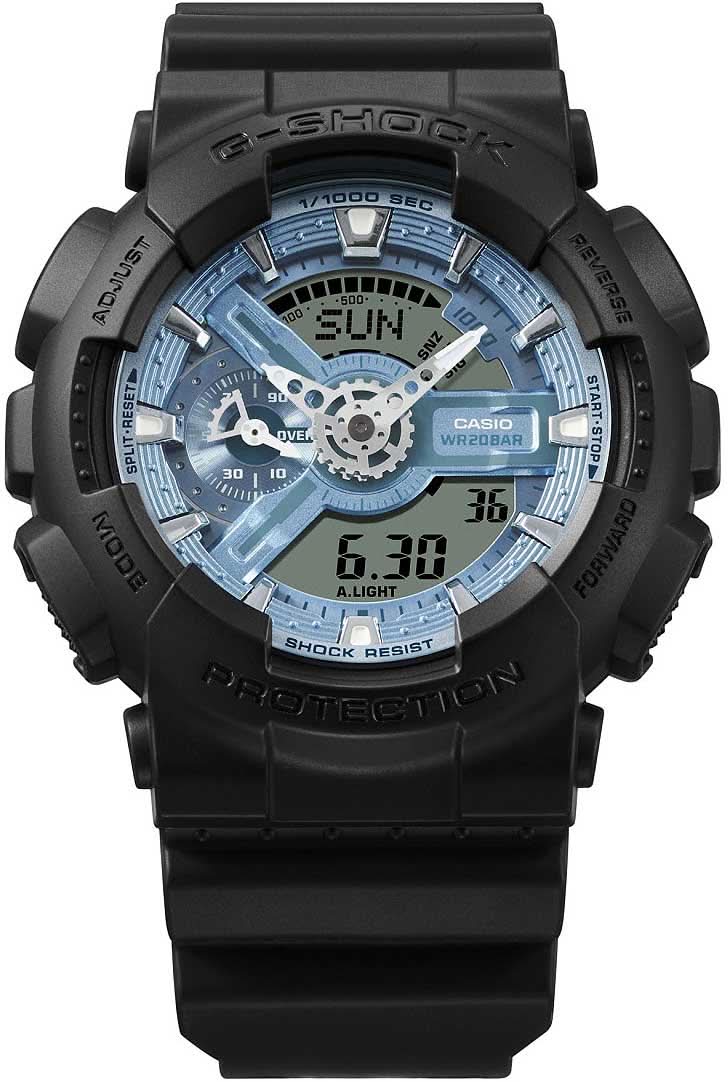 Casio G-Shock GA-110CD-1A2ER Men's Watch • Extreme Shock Resistance • 20 Bar Water Resistance