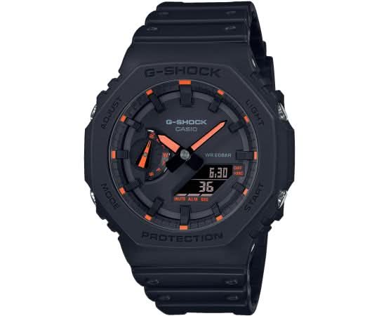 Casio G-Shock GA-2100-1A4ER Men's Watch • Carbon Core Guard • Iconic Octagon Design
