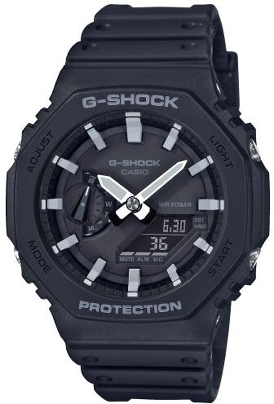Casio G-Shock GA-2100-1AER Men's Watch • Extreme Shock Resistance • Cult Watch