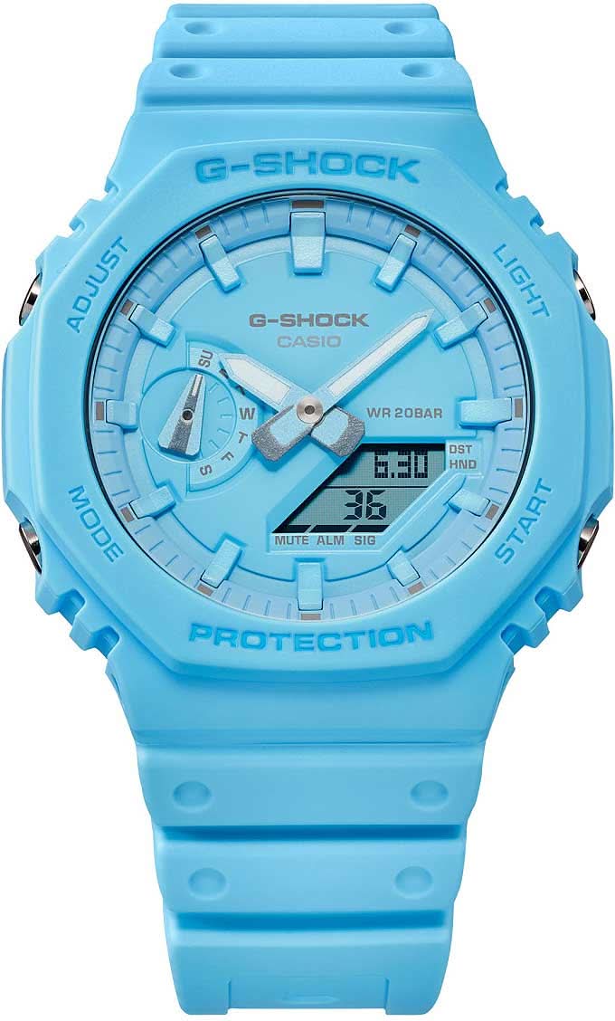 Casio G-Shock GA-2100-2A2ER Men's Watch • Carbon Core Guard • Shock Resistant