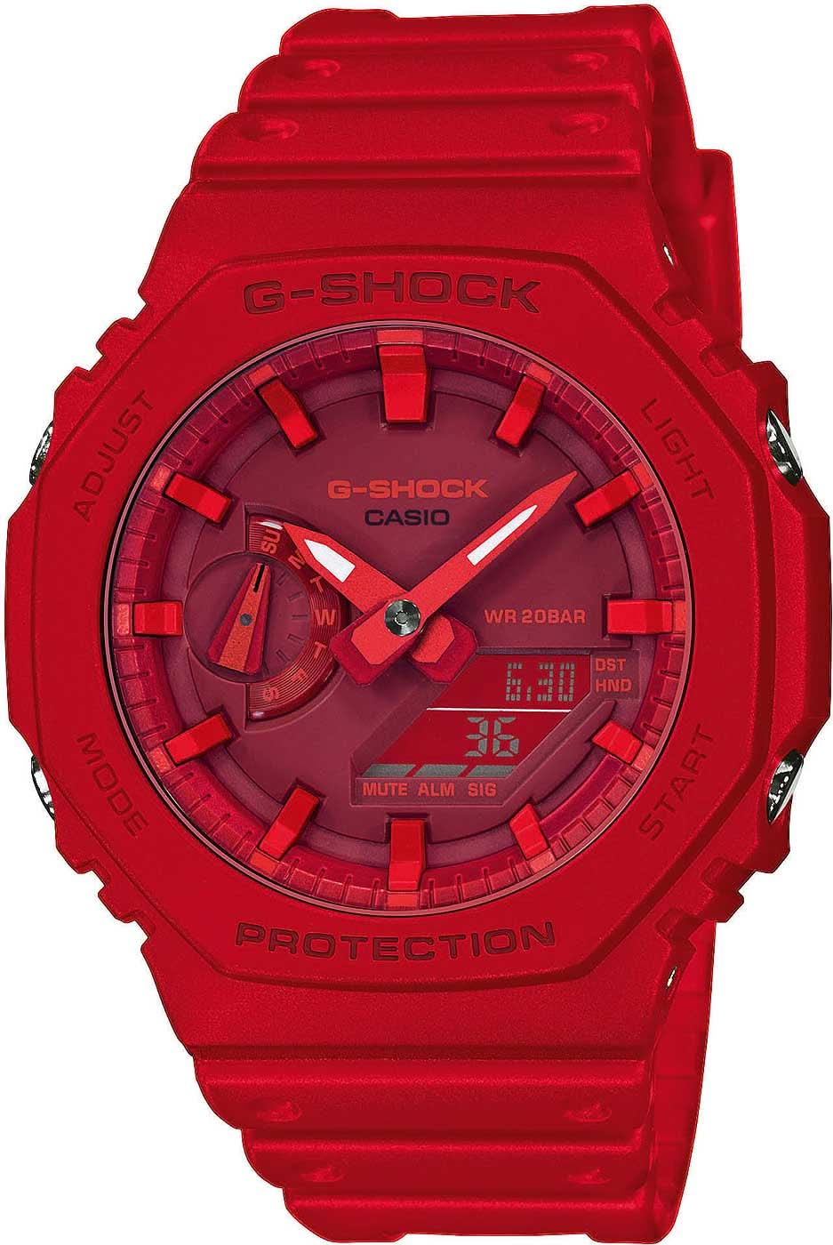 Casio G-Shock GA-2100-4AER Men's Watch • Extreme Shock Resistance • Iconic Retro Design
