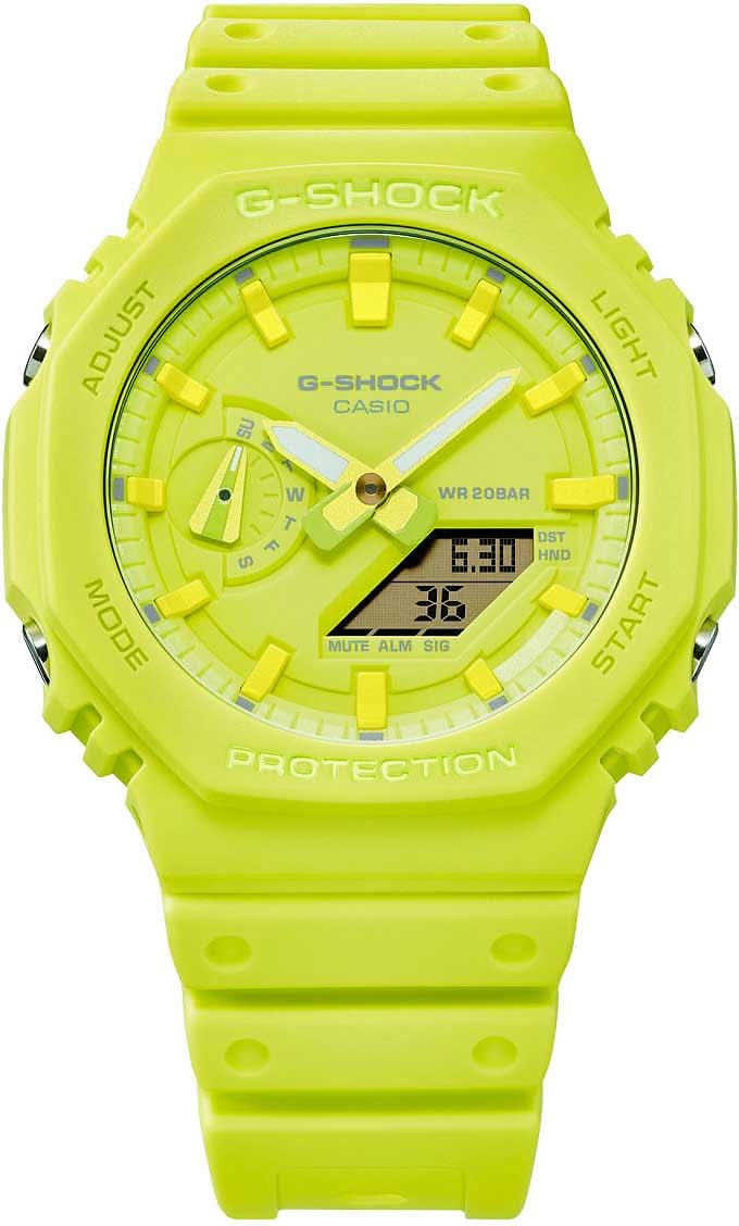 Casio G-Shock GA-2100-9A9ER Men's Watch • Carbon • Octagon
