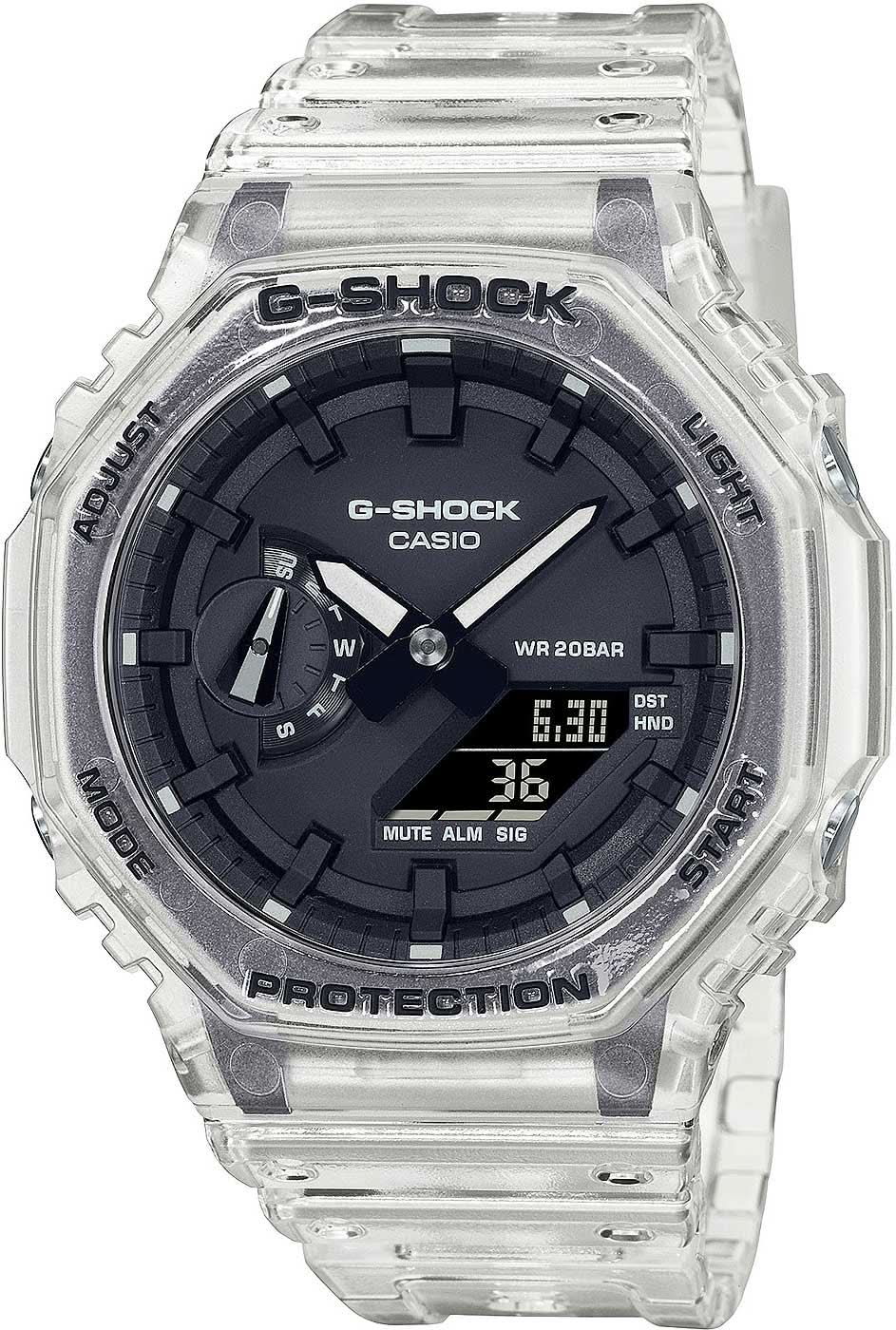 Casio G-Shock GA-2100SKE-7AER Men's Watch • Extreme Shock Resistance • Iconic Retro Design