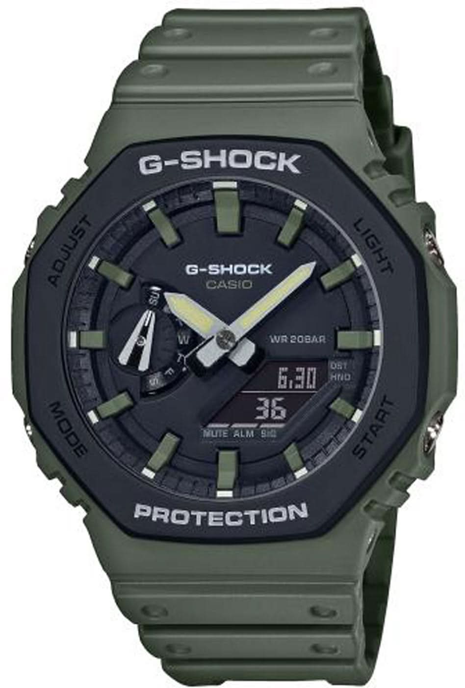 Casio G-Shock GA-2110SU-3AER Men's Watch • Extreme Shock Resistance • 20 Bar Water Resistance