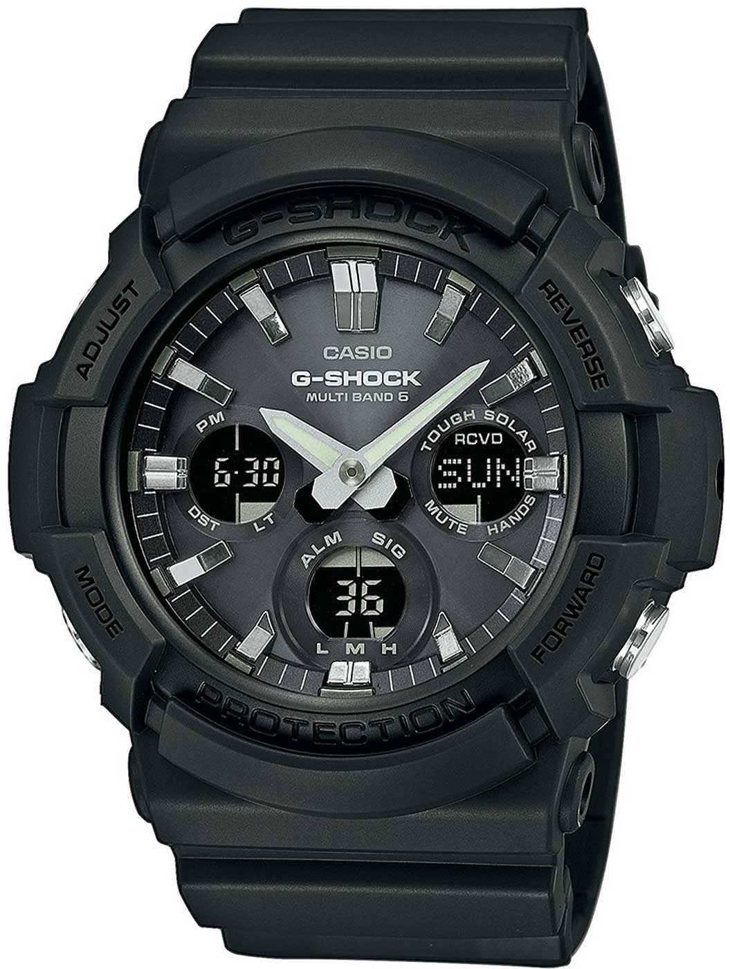 Casio G-Shock GAW-100B-1AER Men's Watch • Smart Radio Control • Tough Solar