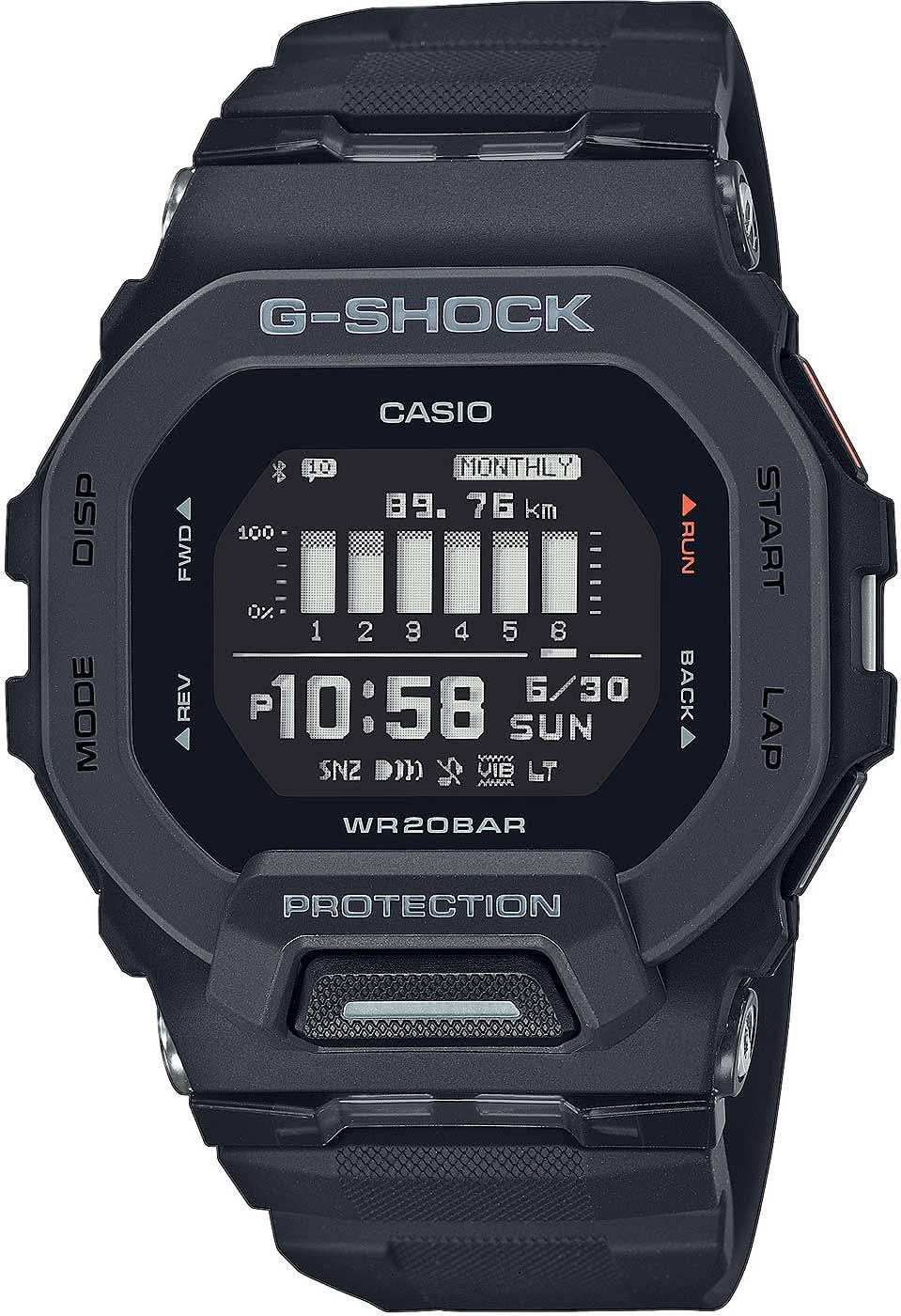 Casio G-Shock GBD-200-1ER Men's Watch • Smart Features • Extreme Shock Resistance