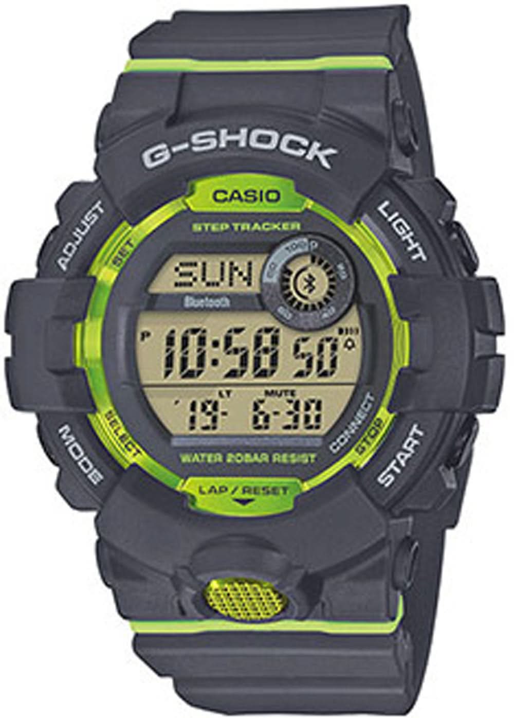 Casio G-Shock GBD-800-8ER Men's Watch • Extreme Shock Resistance • Smart Functions