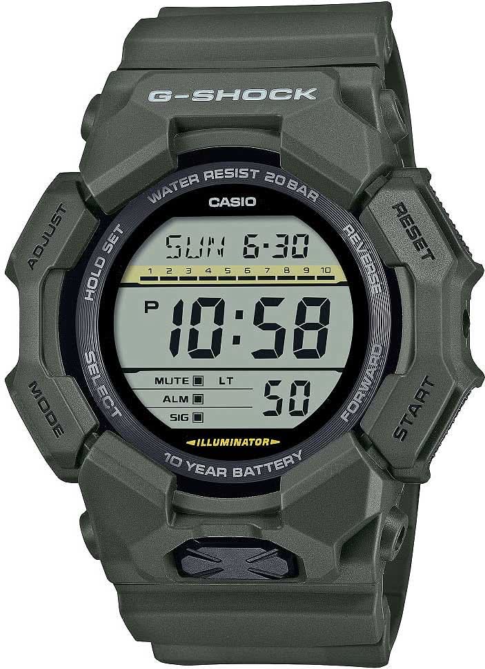 Casio G-Shock GD-010-1ER Men's Watch • 10-Year Battery • Carbon Core Guard
