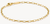 Link bracelet, made of silver, gold-plated - Thomas Sabo Model: A2206-413-39-L19V