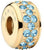 Stainless Steel Charm with Stones - Bering Jewelry Model: Glow-4