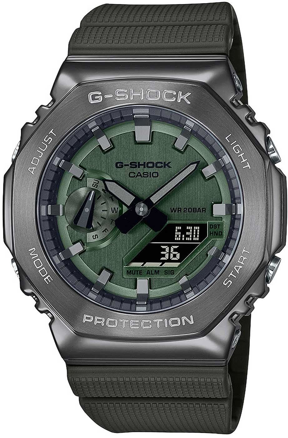 Casio G-Shock GM-2100B-3AER Men's Watch • Extreme Shock Resistance • World Time Function