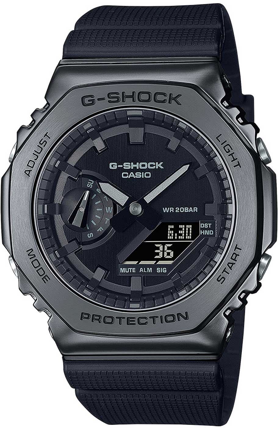 Casio G-Shock GM-2100BB-1AER Men's Watch • Extreme Shock Resistance • 20 Bar Water Resistance