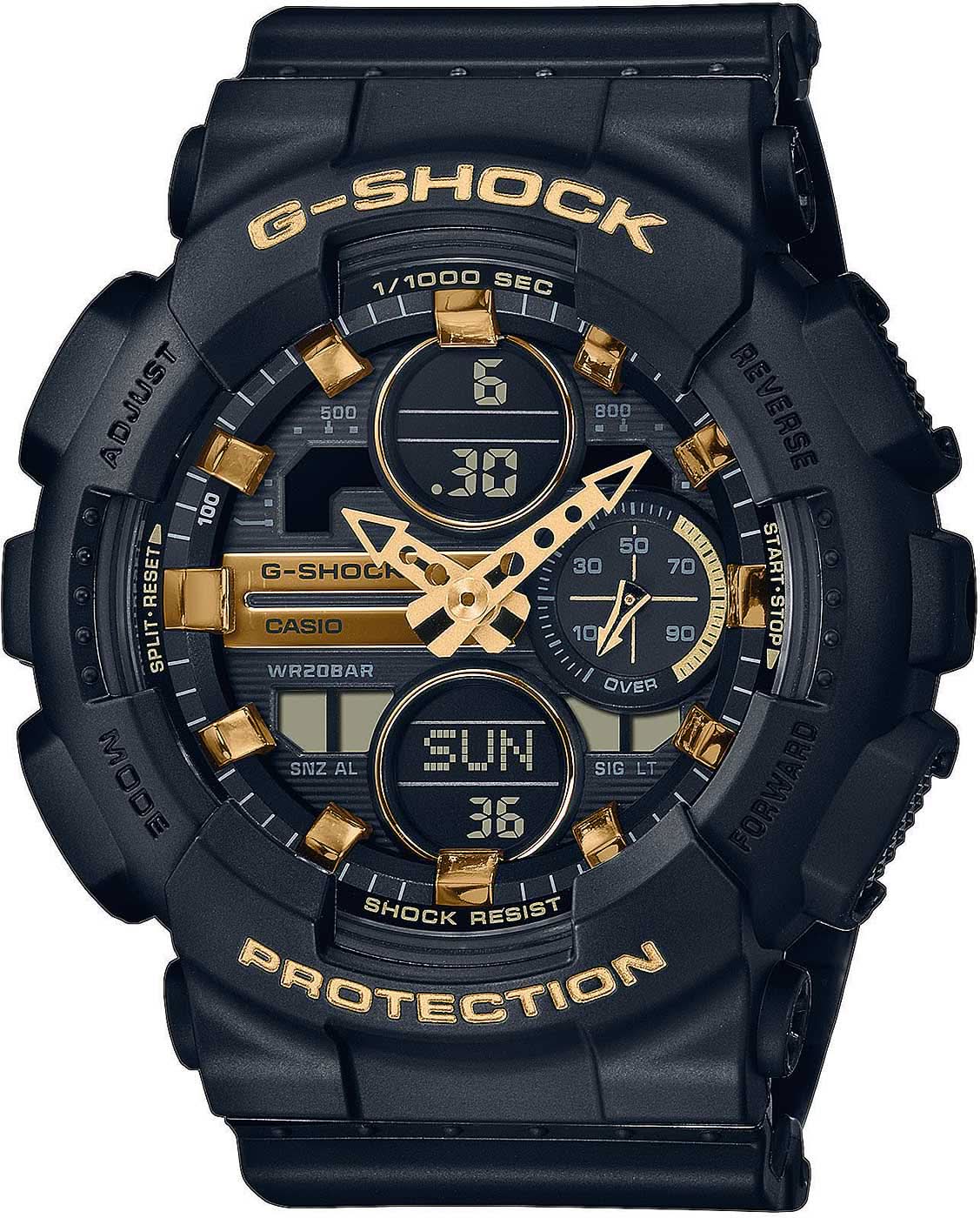 Casio G-Shock GMA-S140M-1AER Women's Watch • Extreme Shock Resistance • 20 Bar Water Resistance