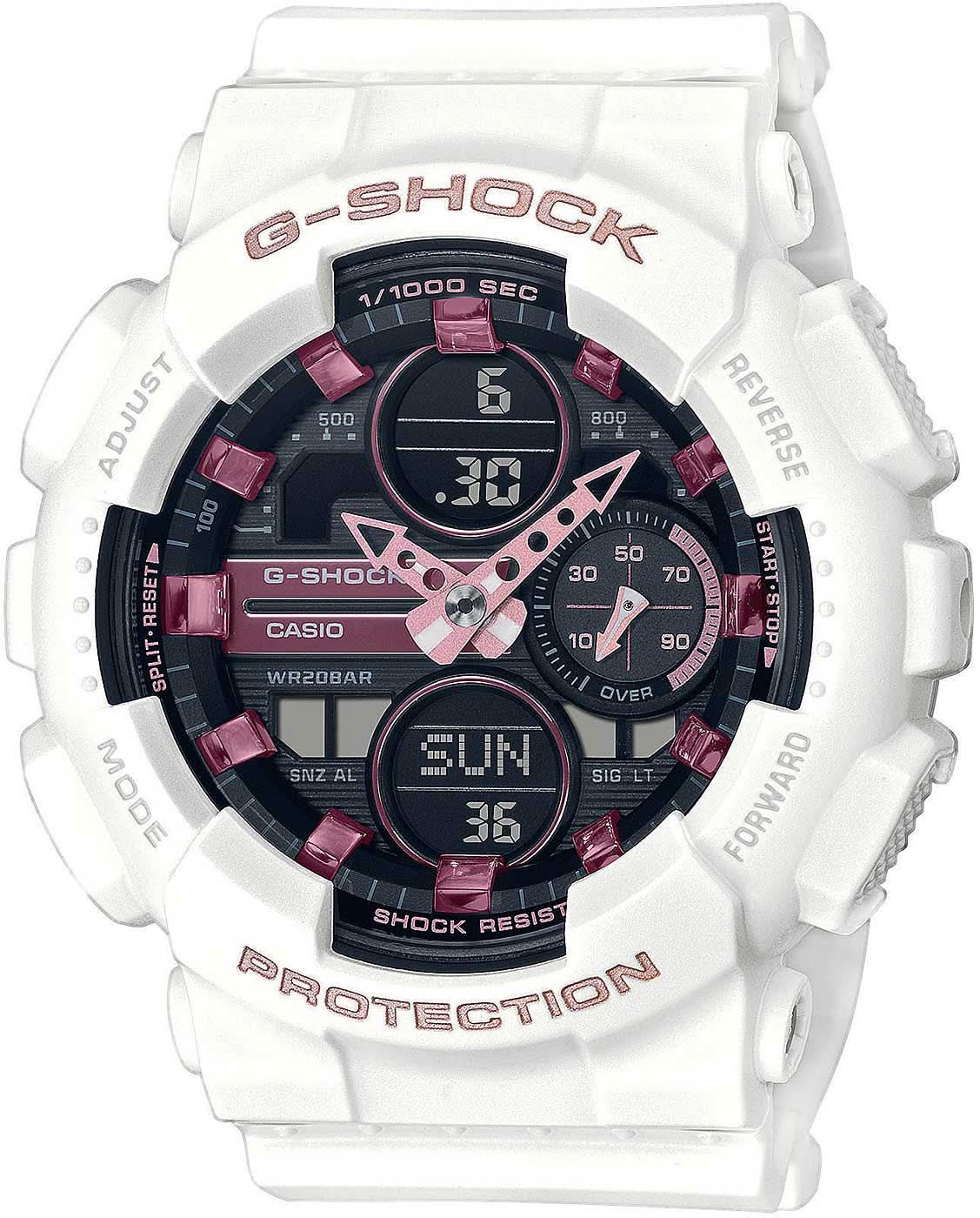 Casio G-Shock GMA-S140M-7AER Women's Watch • Extreme Shock Resistance • Water Resistant up to 20 Bar