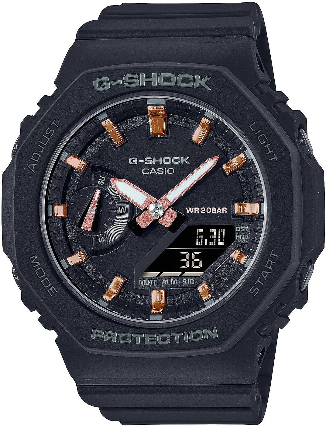Casio G-Shock GMA-S2100-1AER Women's Watch • Extreme Shock Resistance • Iconic Design