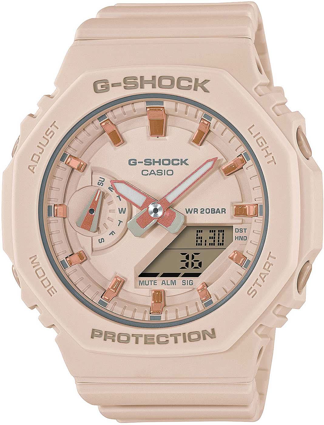 Casio G-Shock GMA-S2100-4AER Women's Watch • Extreme Shock Resistance • 20 Bar Water Resistance