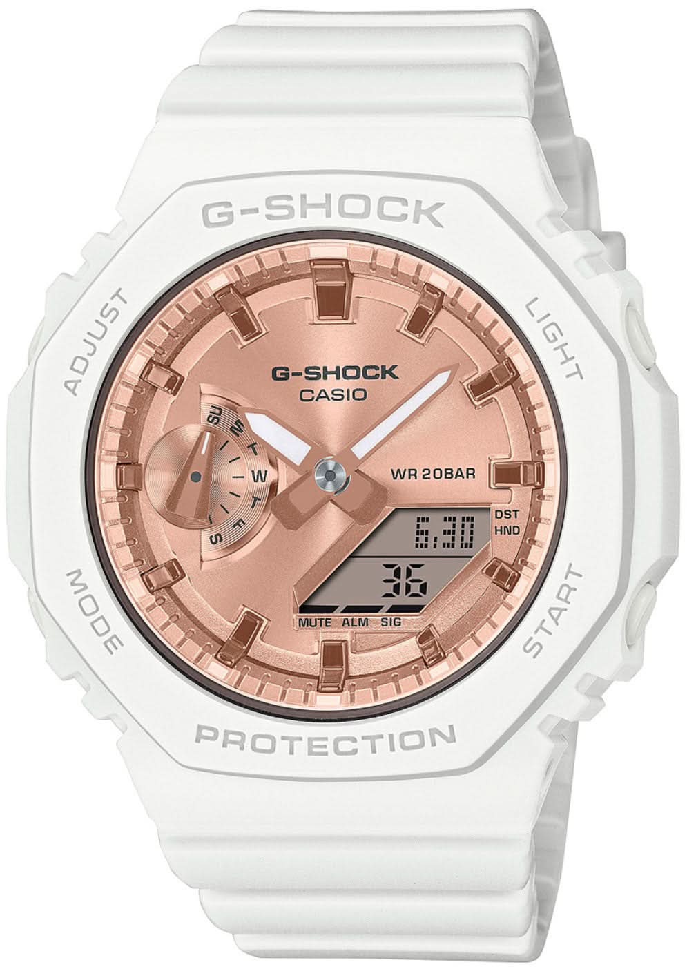 Casio G-Shock GMA-S2100MD-7AER Women's Watch • Extreme Shock Resistance • Elegant Metallic Design