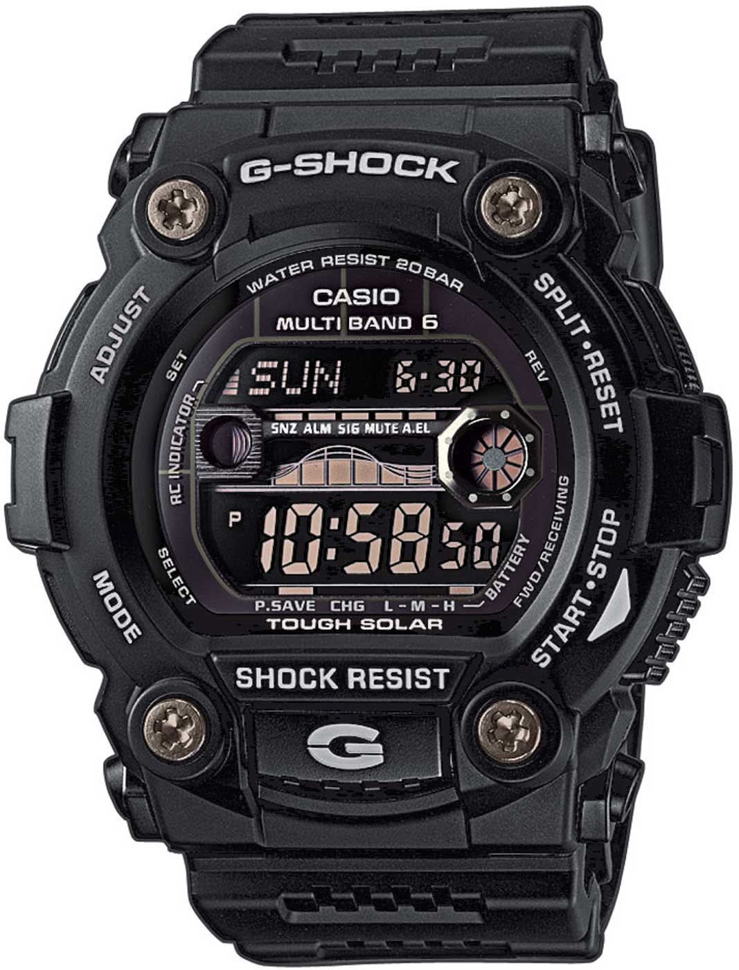 Casio G-Shock GW-7900B-1ER Men's Watch • Tough Solar • Extreme Shock Resistance