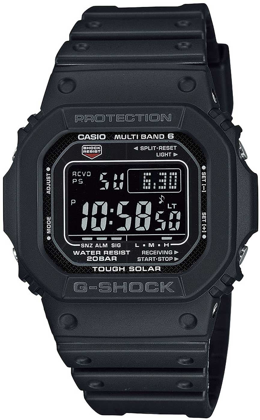 Casio G-Shock GW-M5610U-1ER Men's Watch • Tough Solar • Radio-Controlled/Multiband 6