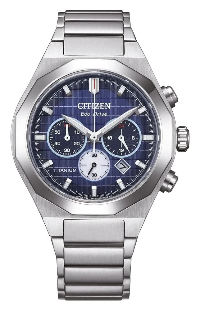 Citizen Zenshin CA4691-59L Men's Watch • Eco-Drive • Super Titanium