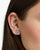 Stud Earrings Snake Blackened - 925 Sterling Silver Blackened